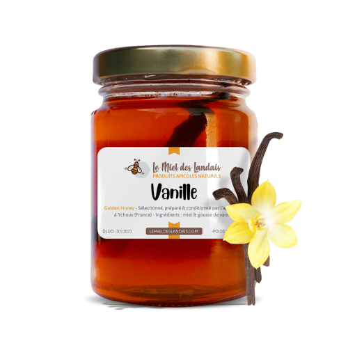 Le Miel des Landais, apiculteurs dans les Landes, vous propose du miel vanille